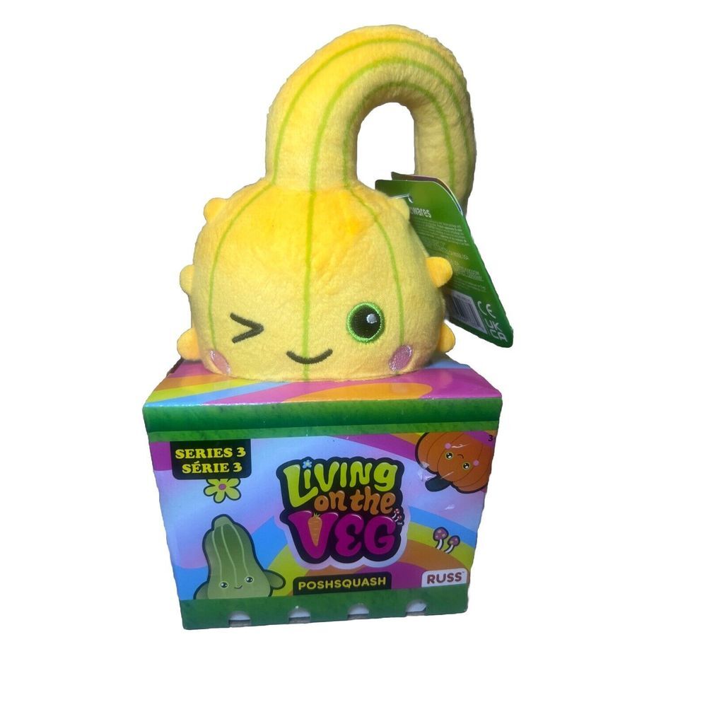 Living On The Veg Plush Toy Santiago‎ 44  Plush Russ Series 3 2023 NEW
